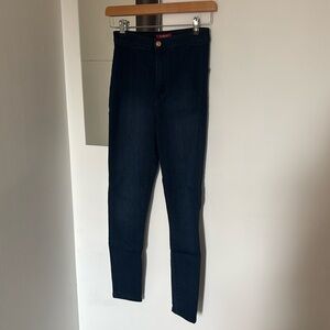 Guess Blue High Waist Skinny Jeans